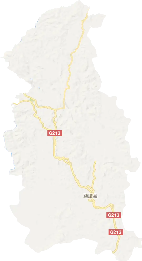 猛臘縣線圖
